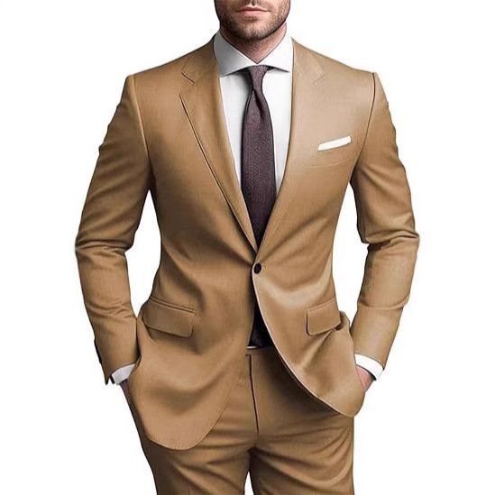 013c38a1-ce65-468f-a5fc-ed37d4bd1cb0-1.jpg Formal Business Men's Casual Suit - Image 1