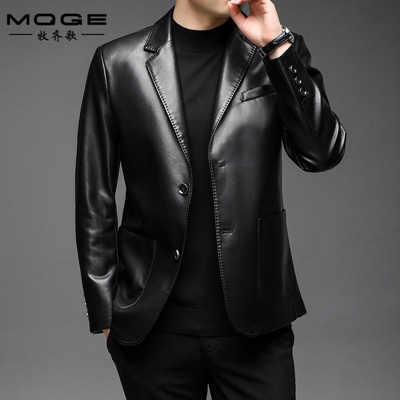 0358734f-be9d-4fda-992a-e8ef9dcc862a-1.jpg Single-breasted Business Casual Suit Business Gentleman - Image 1