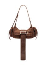 Simple Retro Versatile Suede Women's Handbag Shoulder Bag - Image 4