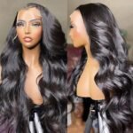 Long Hair Wavy Lace Wig - Image 5