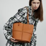 First Layer Cowhide Portable One Shoulder Combination Bags Crossbody - Image 3