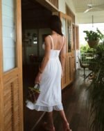 French Retro Dress Women's Sling Design - Image 2