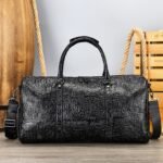 Retro Embossing Design Handbag For Men