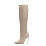 New Small Wide High Stiletto Heel Fashion Boots - Image 7