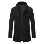 Men's Woolen Coat - Image 2
