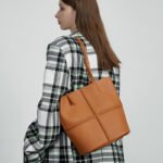 First Layer Cowhide Portable One Shoulder Combination Bags Crossbody - Image 2