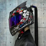 Couples' Dirty Braids Motorcycle Helmets - Image 6