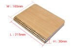 LED Night Light Folding Book Light USB Port Rechargeable Wooden Magnet  Lamp - Image 8