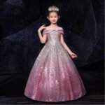 Girls long tail dress - Image 7