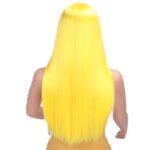 Women's fake long straight hair - Image 3