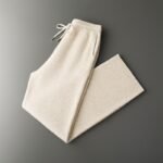 Men's New Cashmere Pants Square Meters Thickening Wide Leg Pants