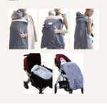 Warm Baby Carrier Cloak Cover Windproof  Quilt Stroller Accessories - Image 2