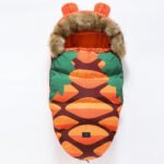 Winter Sleeping Bags Envelope Newborn Baby Stroller Pad - Image 3