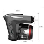 HD Car Camera DVR Dash Cam Recorder  Laser Speed Detector G-Sensor Video Recorder Dash Cam with Night Version - Image 4