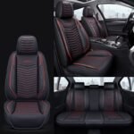 All Seasons Full Surround Seat Cover Leather Seat Cover Net Red Seat Cushion - Image 2