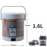 12V 24V Mini Rice Cooker 1.6L Car Truck Electric Hot Soup Rice Cooker - Image 2