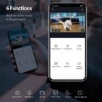 Pet Dog Cat Food Dispenser Bowl with Camera Wide Angle Automatic Pet Feeder Food Bowl APP Control Pet Accessories - Image 3