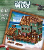 Blocks Bricks Old Fishing House Series Captain's Wharf Toys For Kids Christmas Gifts - Image 4