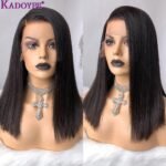 Europe, America, African Wigs,Female Human Hair Wigs, Front Lace Real Wigs - Image 3