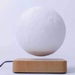 Magnetic Levitation Table Lamp Moon Light 3D Printing Planet Night Light - Image 2