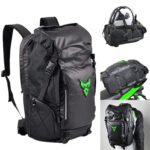 Multifunctional Motorcycle Travel Backpack Shoulder Helmet Bag - Image 3