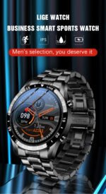Lige's New Smart Watch Upgrade Smart Wearable Watch - Image 7