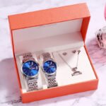 Luxury Watch Gifts for Women Earrings ring Necklace bracelet - Image 5