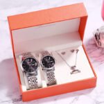 Luxury Watch Gifts for Women Earrings ring Necklace bracelet - Image 3