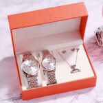 Luxury Watch Gifts for Women Earrings ring Necklace bracelet - Image 6
