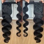 Wig Jurchen Human Hair Ponytail Bandage Bundled Ponytail - Image 4