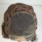 10A Ombre Human Hair Kinky Curly 4x4 Lace Front Wigs T1B 30 - Image 5