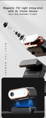 AI Face And Shooting Fill Light Vlog Three-axis Stabler - Image 10