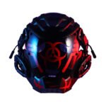 Bioweapon Black Mask Tech Creative Prop Mask Full Face - Image 3
