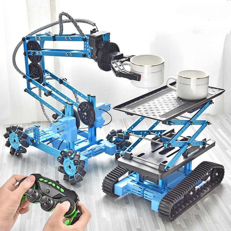 221f1888-05fa-41c7-a942-b7b58b91953b-1.jpg Remote Control Robot High-Tech Kids Alloy Machinery - Image 1