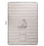 Portable Camping Quilt Warm Camping Sleeping Bag Travel Wearable Cloak - Image 4