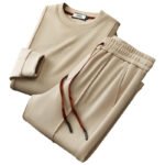 Round Neck Sweater Casual Men's Suit - Image 5