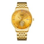 Waterproof Transparent Bottom Business Men's Mechanical Watch - Image 6