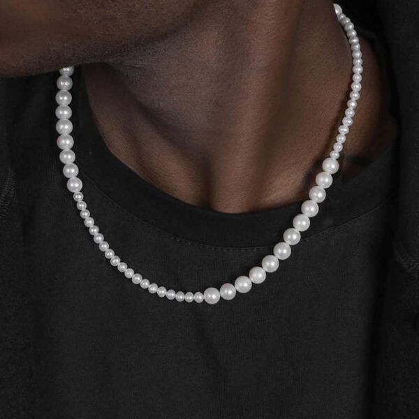 Vintage Natural Pearl Necklace For Men And Women
