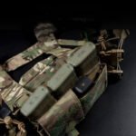 Built-in Quick Pull Sleeve MK4 Tactical Multi-function Expansion Mount Breathable Quick Release Camouflage Chest Hanging Vest - Image 3