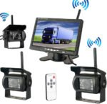 Forklift Truck Harvester 7 Inch Car Wireless Reversing Video Display Camera - Image 4