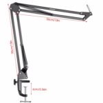 Neewer NW-7000 USB Professional Studio Condenser Microphone and NW-35 Adjustable Suspension Scissor Arm Stand with Shock Mount and Table Mounting Clamp Kit Perfect for Broadcasting and Sound Recording - Image 5