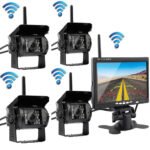 Forklift Truck Harvester 7 Inch Car Wireless Reversing Video Display Camera - Image 3