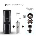Mini Espresso Coffee Maker Portable Rechargeable  Mech - Image 3