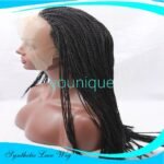 2-strand braids front lace wig - Image 4