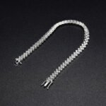 Fashion Moissanite Plaid Bracelet For Women - Image 2