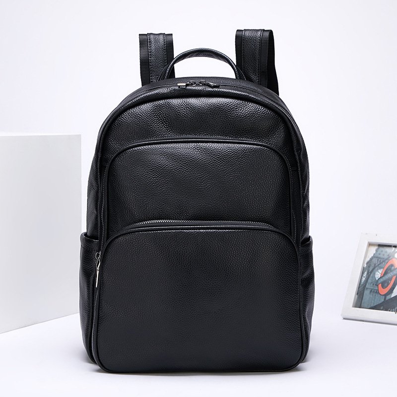 29f424a2-7be9-41f3-990c-501a2fb994bf-2.jpg First Layer Leather Backpackage Men And Women - Image 1