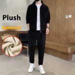 Men's Sports Leisure Warm Cardigan Suit - Image 2