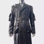 Men's Motorcycle Plus Size Leather Jacket - Image 4