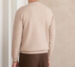 Autumn And Winter Warm 100 Wool Slim Fit Pullover Round Neck Knitted Sweater - Image 4