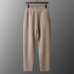 Men's Thick Cashmere Pants High Waist